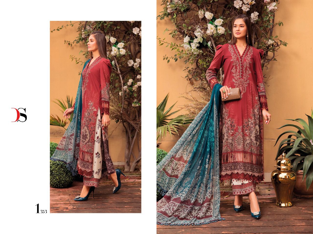 Mariab Mprint Remix  22 Fancy Wear Wholesale Pakistani Suits